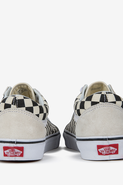 Vans VANS OLD SKOOL CHECKERBOARD 'WHITE BLACK' VegNonVeg
