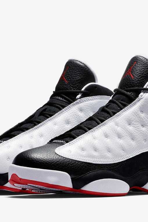 Retro 13 red black and white clearance