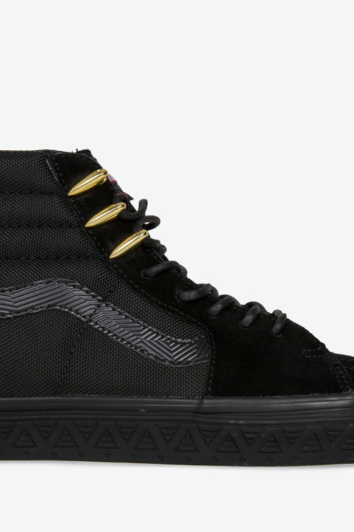 Vans SK8 HI MARVEL BLACK PANTHER BLACK VegNonVeg