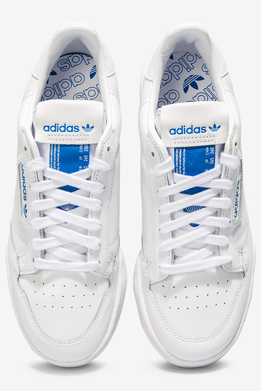 Mens Adidas Adidas Continental 80 Blue Bird Adidas Continental 80