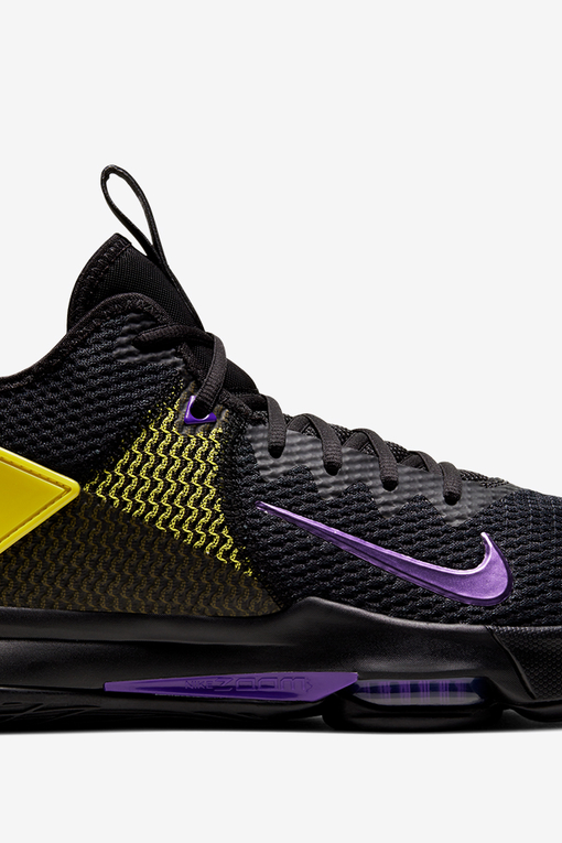 LEBRON WITNESS IV EP 'BLACK/VOLTAGE PURPLE-OPTI YELLOW-WHITE'