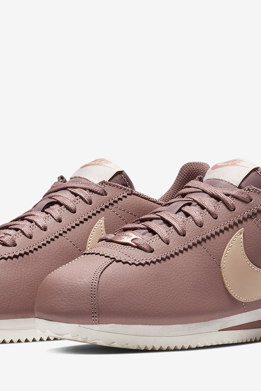 Nike cortez leather femme beige top