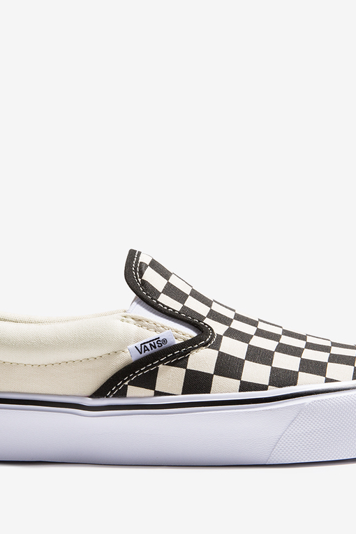 Vans Slip On Lite Checkerboard Black Classic White 3481
