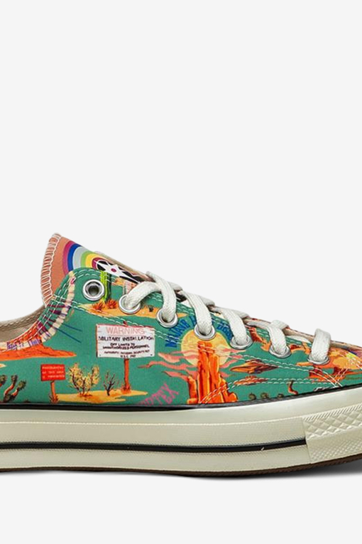 Converse CHUCK 70 TWISTED RESORT 'EGRET/MULTI/BLACK' VegNonVeg