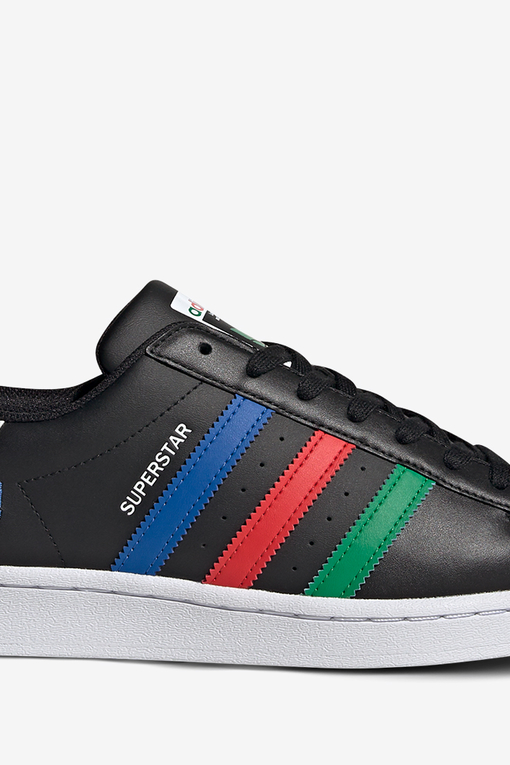 adidas superstar green red blue