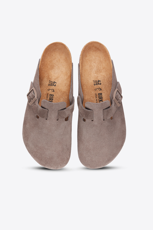 Stussy Birkenstock Anthracite Birkenstock Boston Anthracite Stussy - Main Image