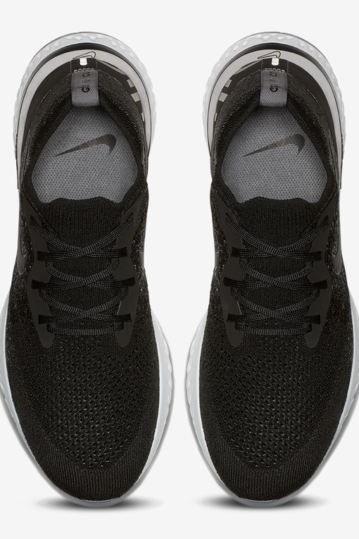 Nike Buy Nike Epic React Flyknit Black 2 Men S Running Shoe Online At Vegnonveg.Com VegNonVeg
