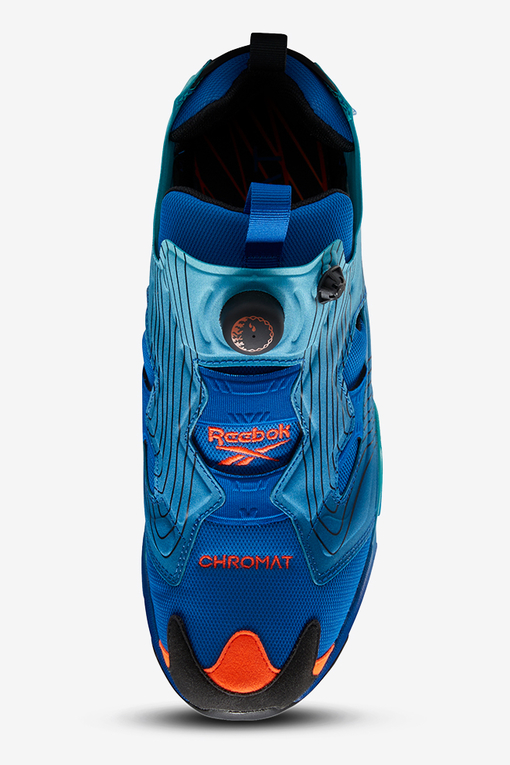 Reebok Chromat Instapump Fury Vector Blue Glacier Black FY0826