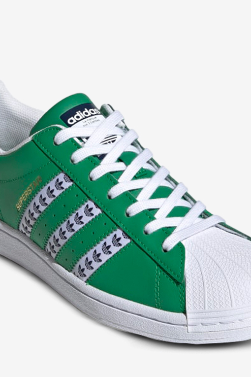 adidas Superstar white/green, Stylenumber is 809903 For mor…