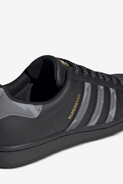 Adidas Originals - SUPERSTAR 'core Black/core Black/gold Met' - VegNonVeg