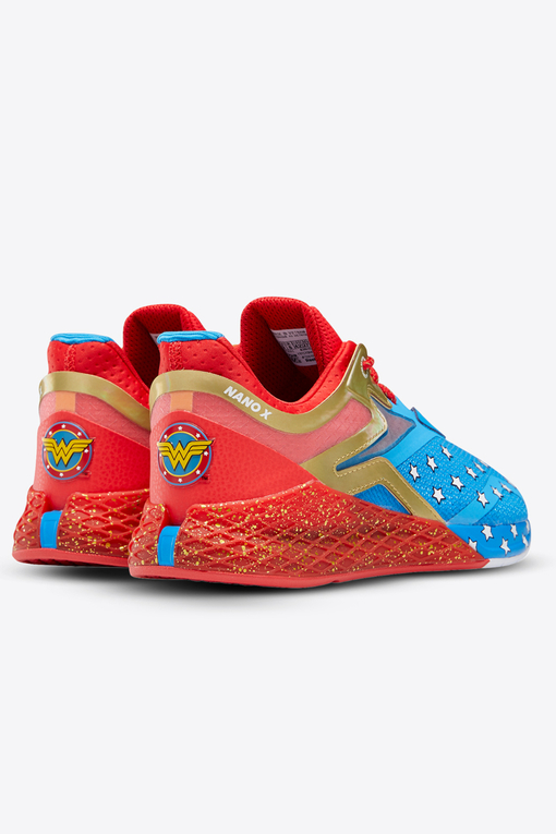 REEBOK WONDER WOMAN NANO X TRAINING SHOES 'horizon Blue/primal