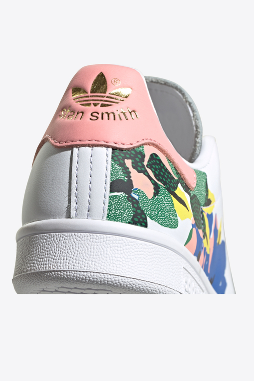 STAN SMITH W 'ftwr white/glory pink/gold met'
