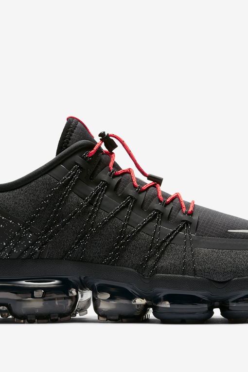 Nike AIR VAPORMAX RUN UTILITY BLACK REFLECT SILVER ANTHRACITE VegNonVeg
