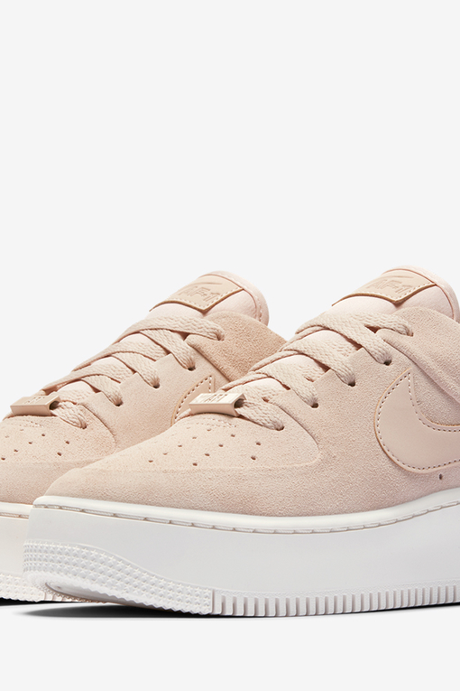 Nike AIR FORCE SAGE LOW 'PARTICLE BEIGE-PHANTOM' VegNonVeg