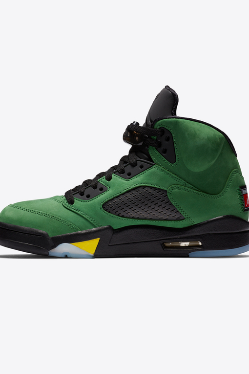 green 5s jordans
