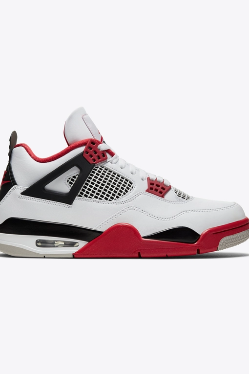 jordan 4 red white black