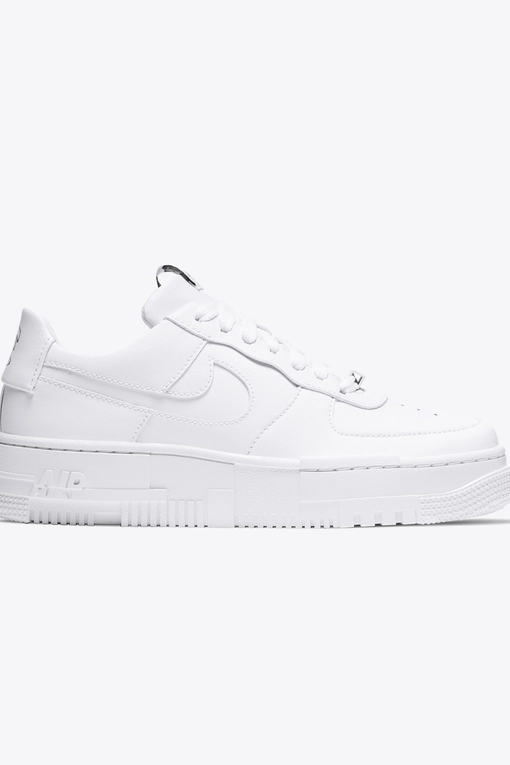 Nike W AF1 PIXEL 'WHITE/WHITE-BLACK-SAIL' VegNonVeg