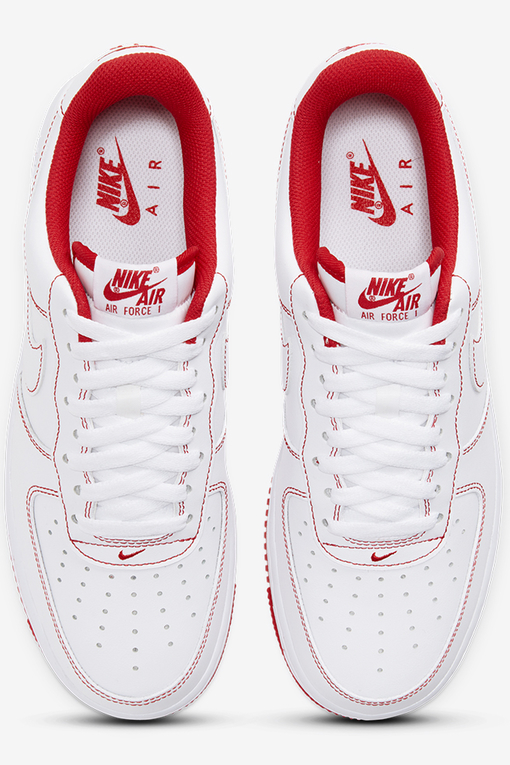 nike air force 1 07 white university red