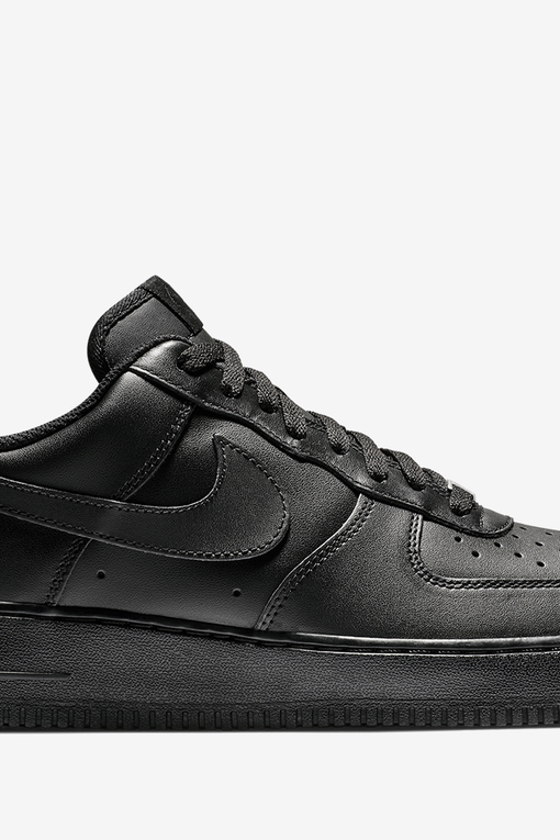 Nike black air cheap force 1 07 trainers