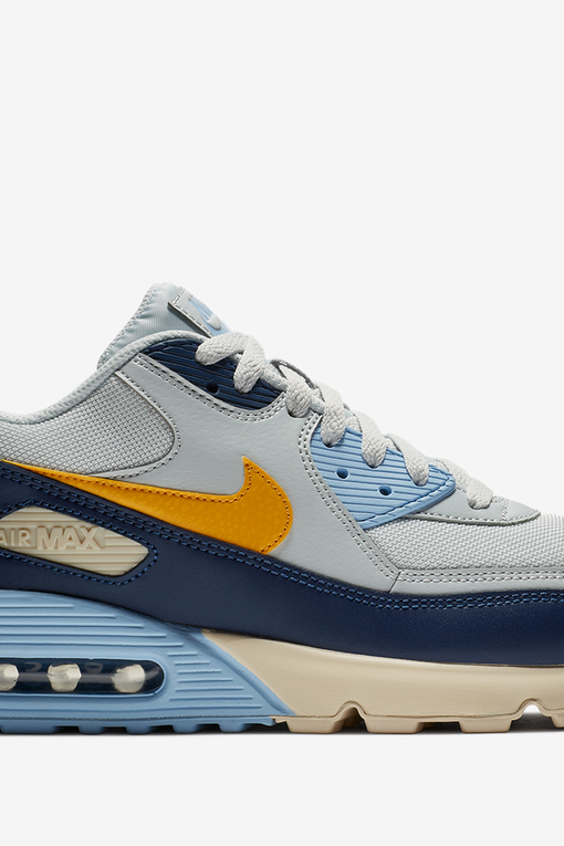 Nike Sneaker Nike Air Max 90 Essential Yellow Blue Nike VegNonVeg
