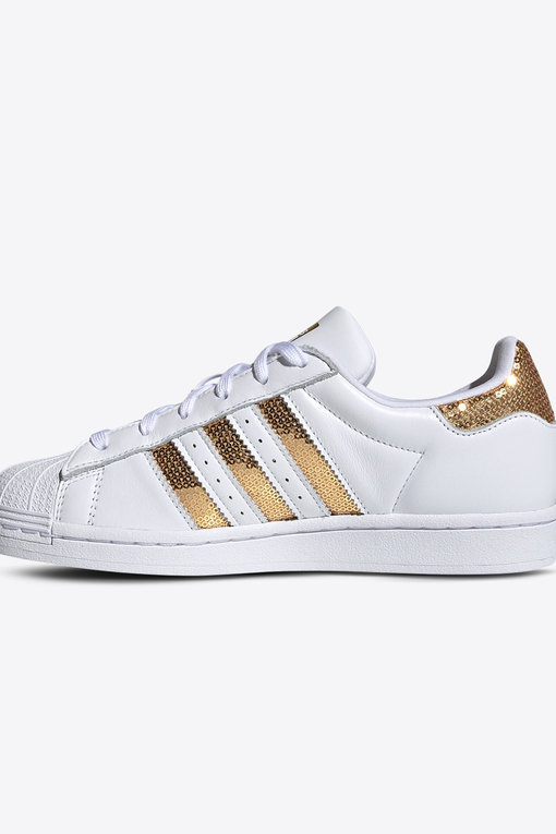 Adidas Originals SUPERSTAR W FTWR WHITE GOLD MET FTWR WHITE VegNonVeg