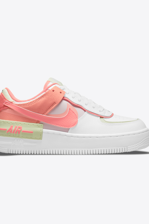 Nike W AF1 SHADOW WHITE MAGIC EMBER CRIMSON BLISS LIME ICE VegNonVeg