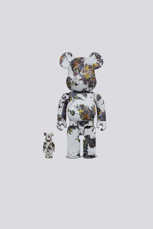 Bearbrick - BeRbrick Jackson Pollock Studio Splash 100 400Set