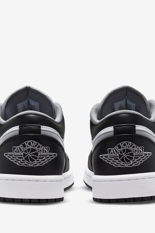 Air Jordan 1 Low Black White Particle Grey