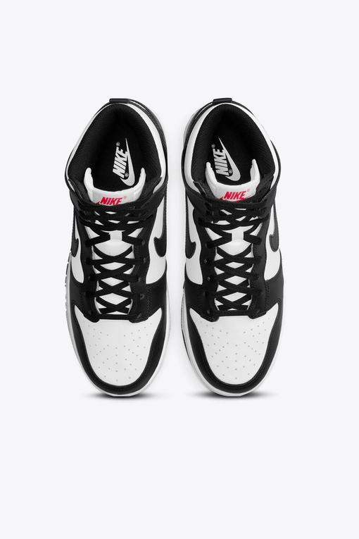 Black Red And White Nike High Tops Nike Dunk High  display picture 3