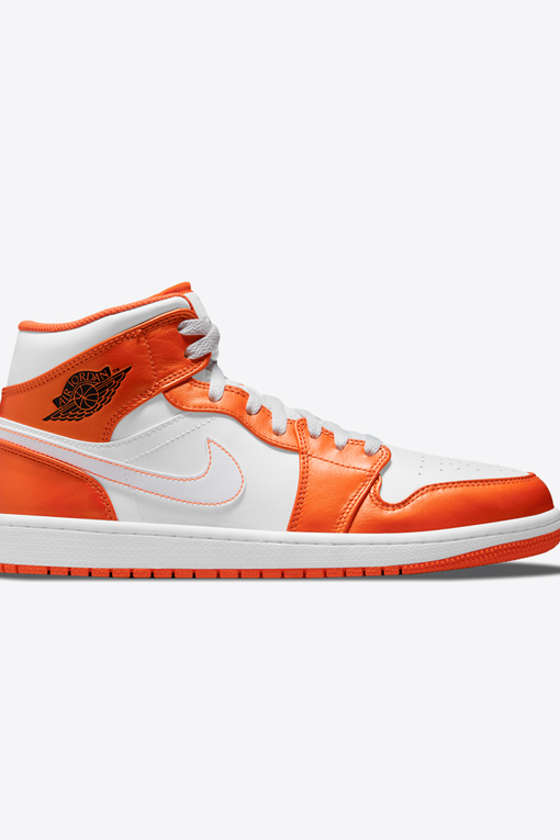 Retro Mid Jordan Ones Orange Black Air Jordan Mid Se