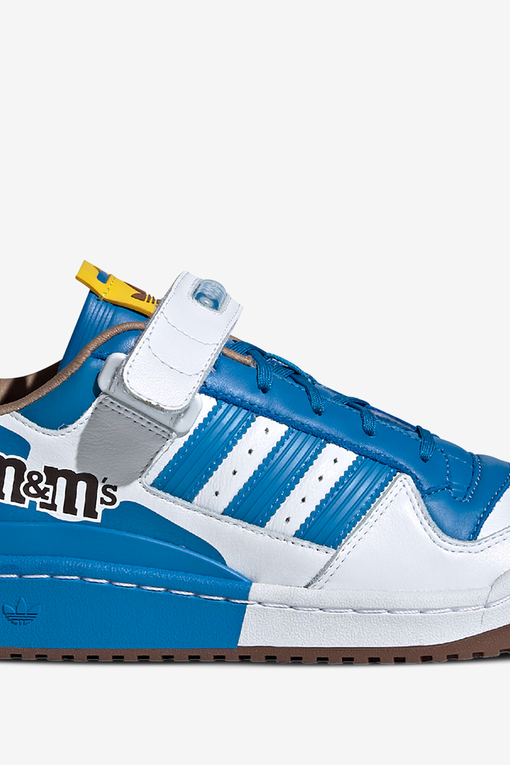 M&M'S BRAND FORUM LOW 84 'CRAFT BLUE/CRAFT BLUE/BROWN'