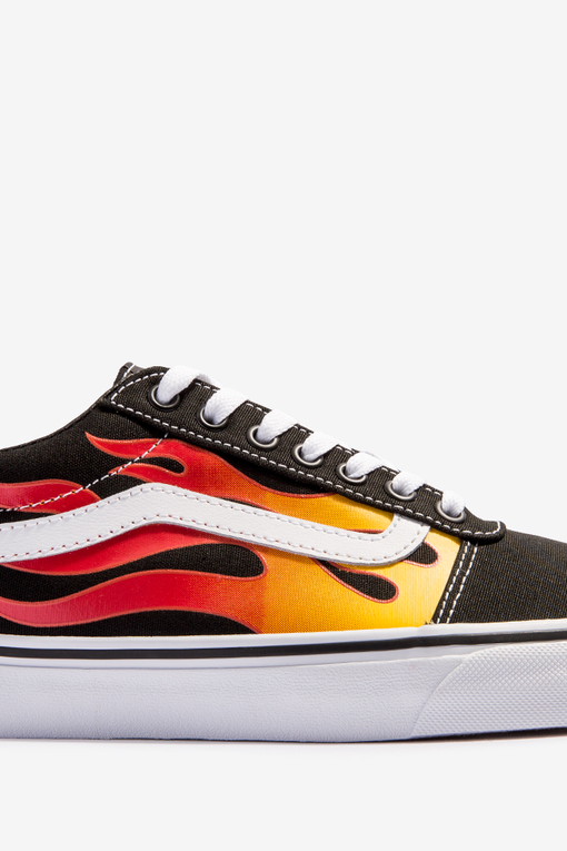 Vans - FLAME 'BLACK/WHITE' - VegNonVeg