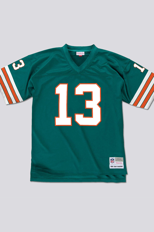 Mitchell & Ness Legacy Miami Dolphins 1984 Dan Marino Men Football Jersey Teal main image 1