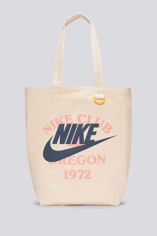 Nike Swoosh Tote Bag-cream in Natural