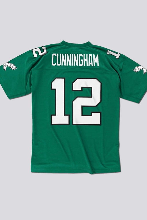 Mitchell & Ness Youth Philadelphia Eagles Randall Cunningham #7 1990 Green  Jersey