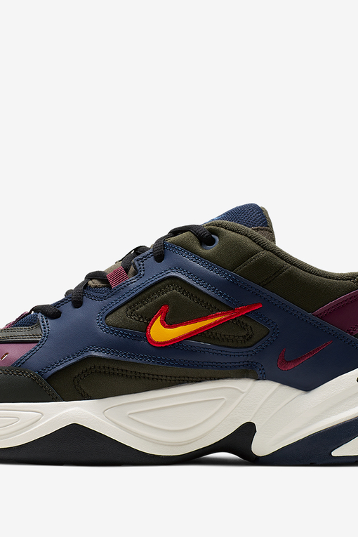 Nike M2K TEKNO MIDNIGHT NAVY UNIVERSITY GOLD BORDEAUX VegNonVeg