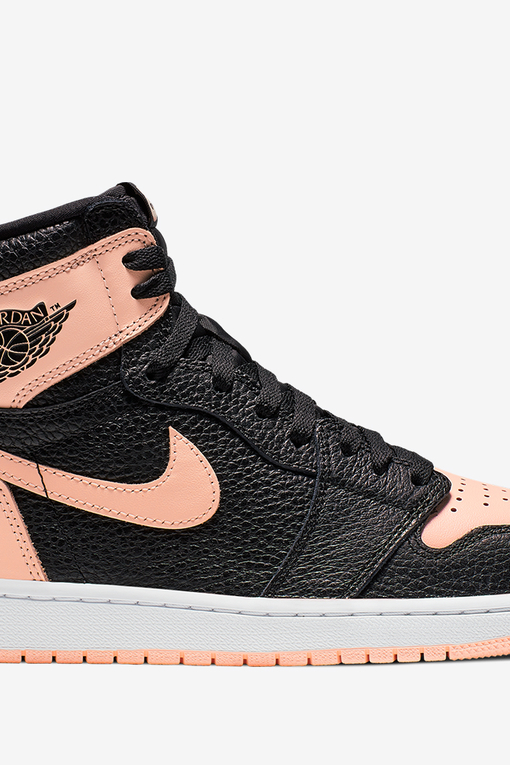 Nike air jordan 1 retro high og black store crimson tint