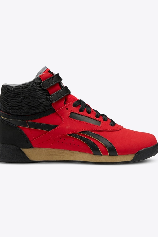 Classic Leather Reebok Freestyle Hi Mens Red Reebok Classic Maroon