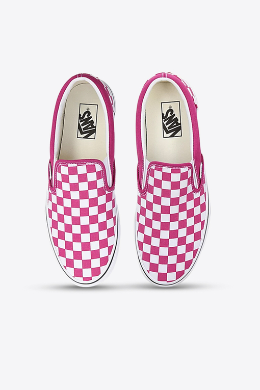 vans slip on fuchsia