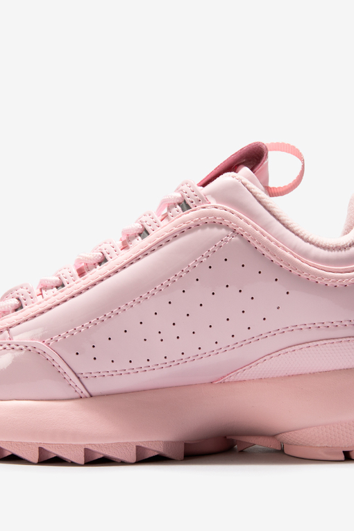 Fila dusty pink disruptor ii premium sale patent trainers