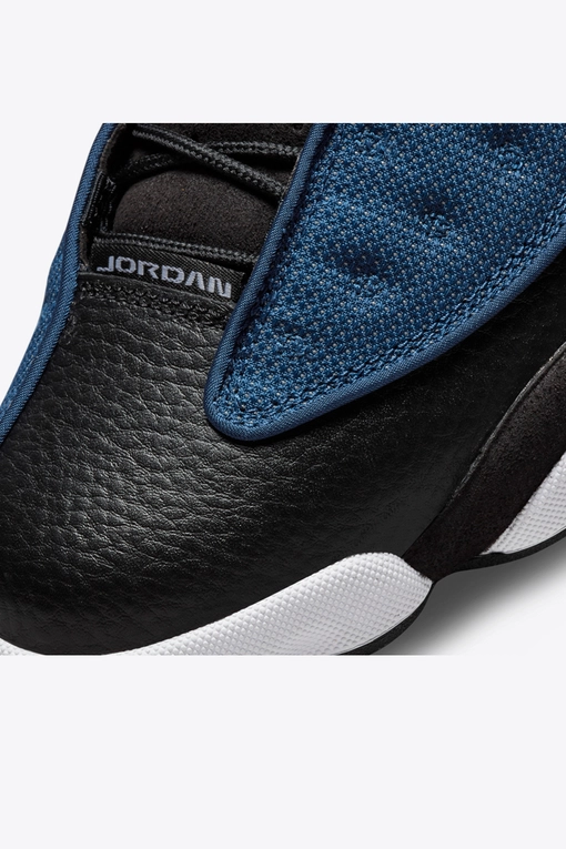 jordan retro 13 navy blue and white