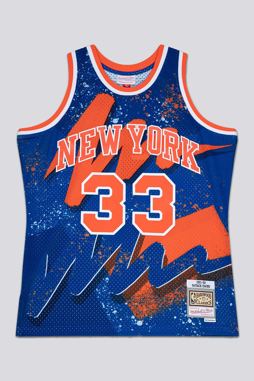 Mitchell & Ness - Hyper Hoops Swingman Patrick Ewing New York Knicks ...
