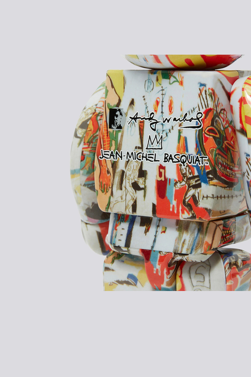 Andy Warhol × JEAN-MICHEL BASQUIAT 400％ Bearbrick - BeRbrick Andy Warhol X Jean-Michel Basquiat 4