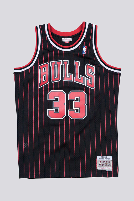 Dennis Rodman 1995-96’ Chicago Bulls Alternate Mitchell & Ness 2024 Swingman Jersey