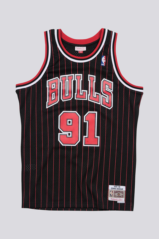 Black and red store chicago bulls jersey