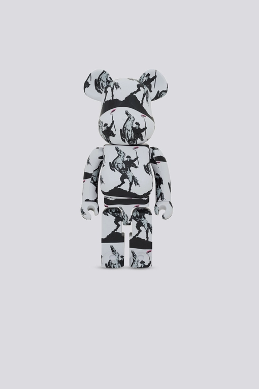 Bearbrick - Buy BEARBRICK HIGHWAYMAN 1000% 'WHITE' - VegNonVeg