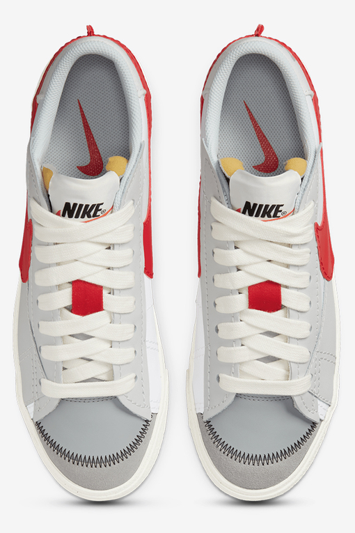 Blazer low 2024 white and red