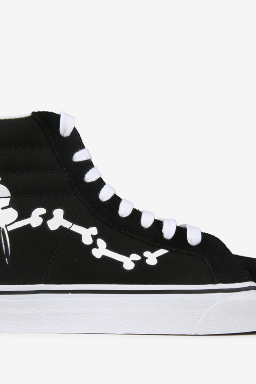 Snoopy Bones Vans Sk8 Hi X Peanuts Vans VegNonVeg