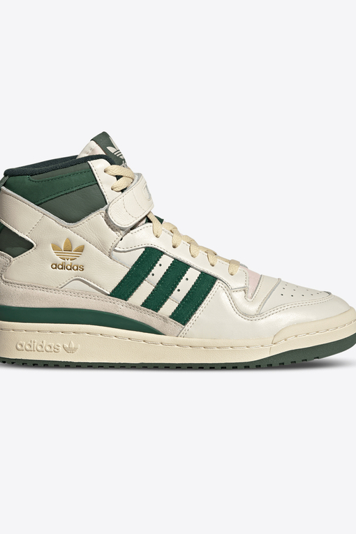 Adidas Originals FORUM 84 OFF WHITE TEAM DARK GREEN FTWR WHITE VegNonVeg