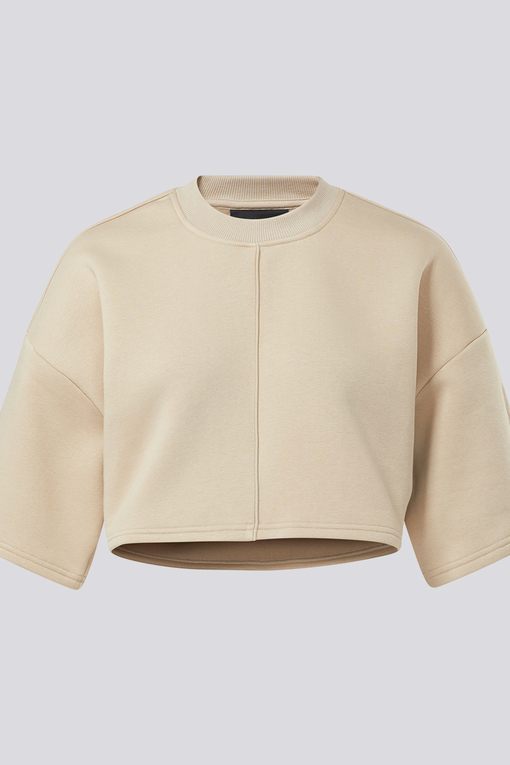 REEBOK - Cardi B Crop T-Shirt 'MODERN BEIGE' - VegNonVeg